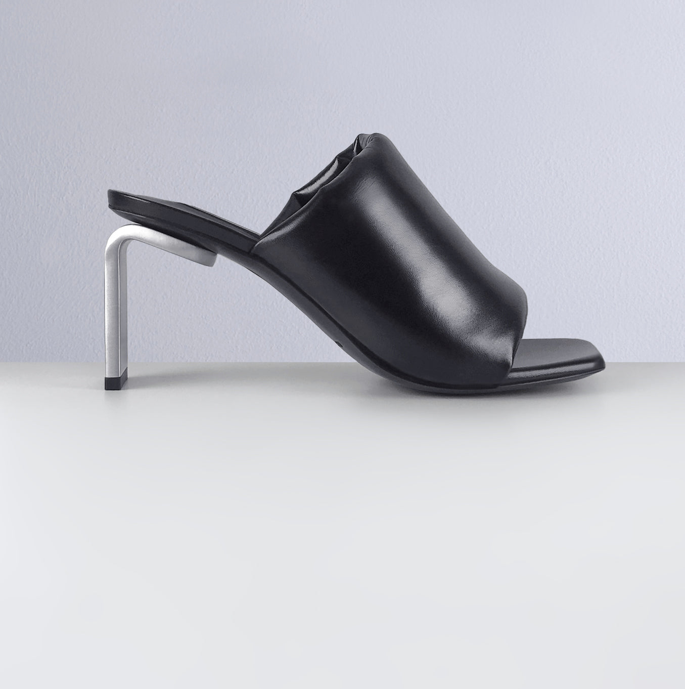 MULE METAL HEEL