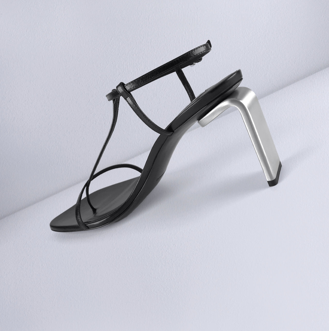 SANDAL METAL HEEL