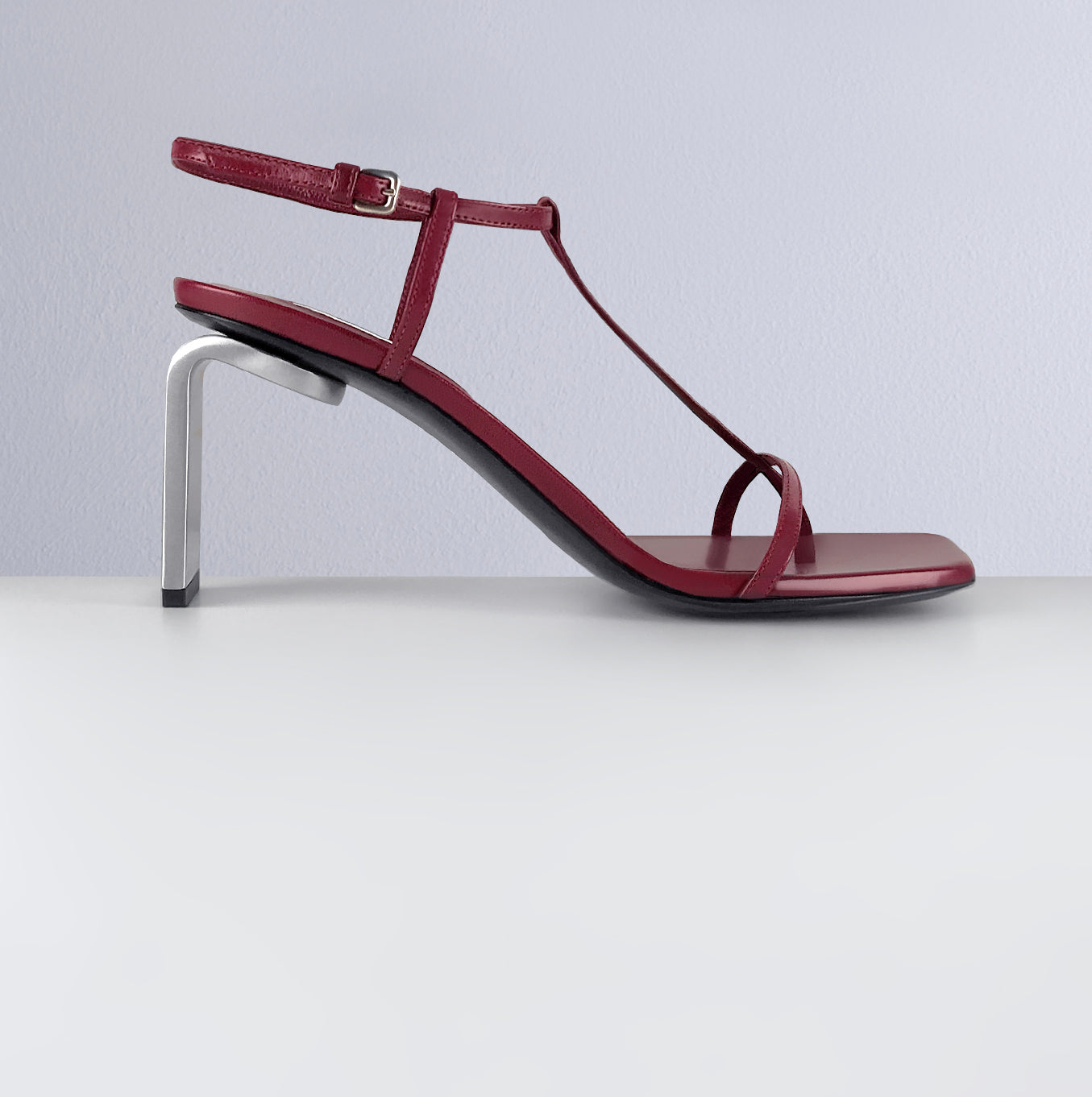 SANDAL METAL HEEL