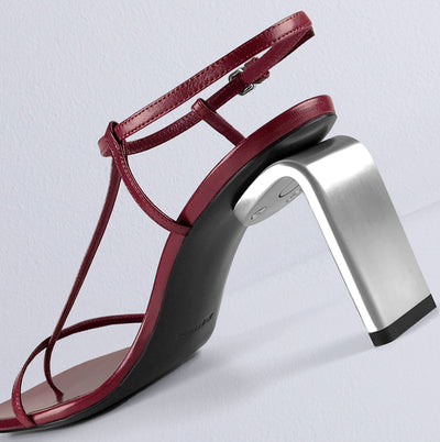 SANDAL METAL HEEL