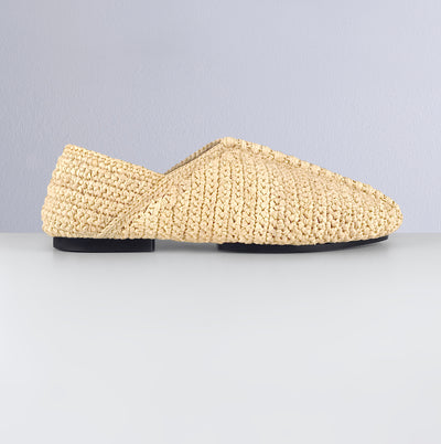 RAFFIA SLIPPER