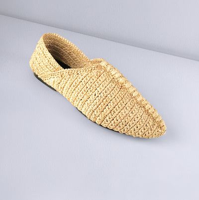 RAFFIA SLIPPER