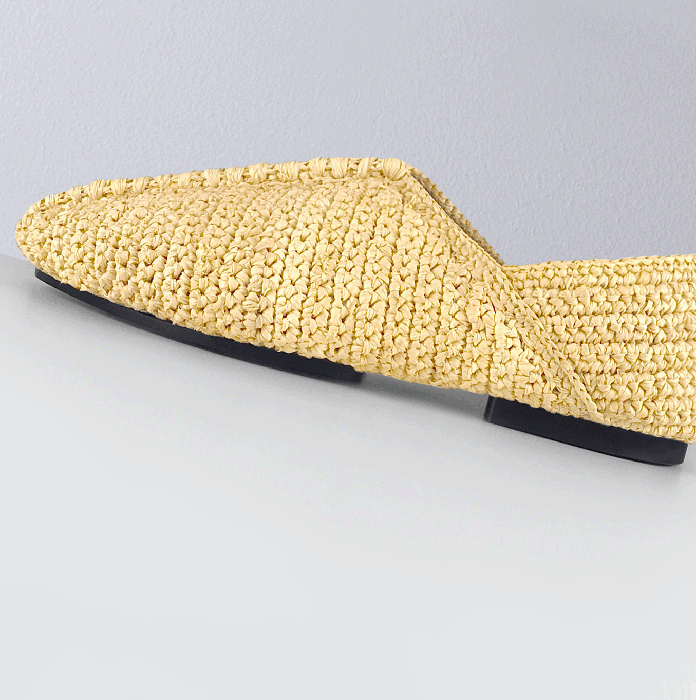 RAFFIA SLIPPER