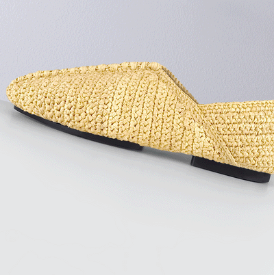 RAFFIA SLIPPER