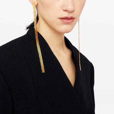 CHAIN MESH EARRING