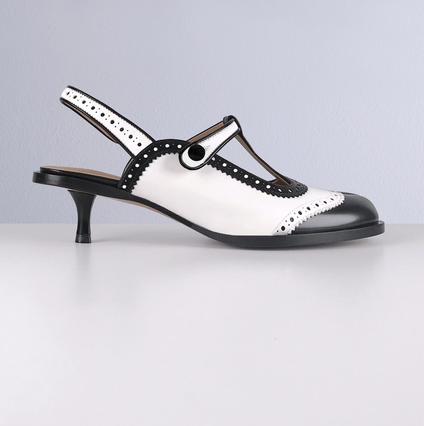 BOURGEOISE SPECTATOR TABI SLINGBACK